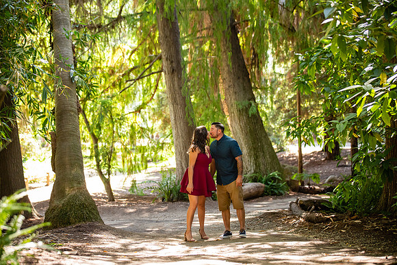 Los Angeles County Arboretum Engagement Photos-181