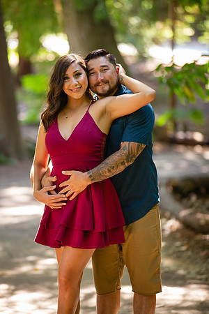 Los Angeles County Arboretum Engagement Photos-186