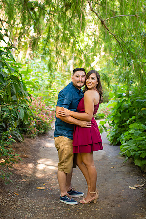 Los Angeles County Arboretum Engagement Photos-204