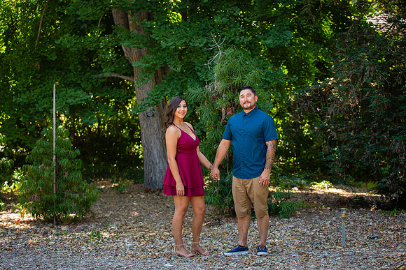 Los Angeles County Arboretum Engagement Photos-86
