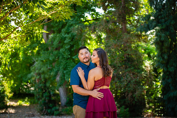 Los Angeles County Arboretum Engagement Photos-69