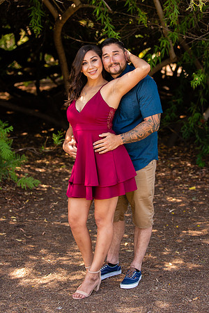 Los Angeles County Arboretum Engagement Photos-53