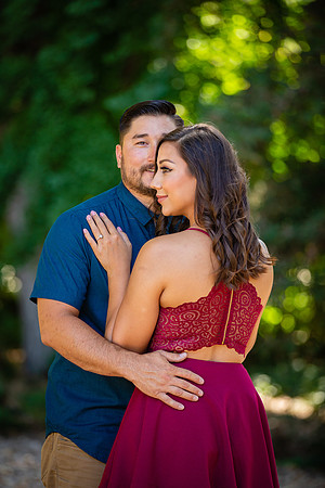 Los Angeles County Arboretum Engagement Photos-80