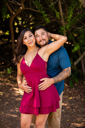 Los Angeles County Arboretum Engagement Photos-55