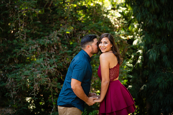 Los Angeles County Arboretum Engagement Photos-106
