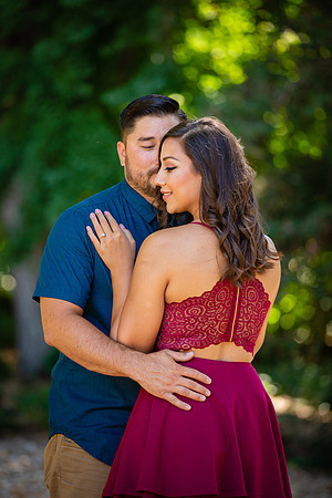 Los Angeles County Arboretum Engagement Photos-82