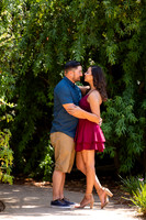 Los Angeles County Arboretum Engagement Photos-5