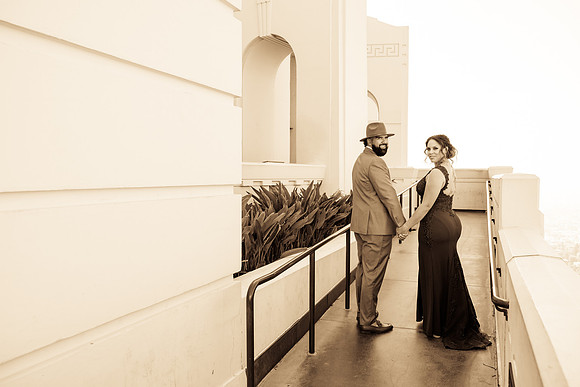 Griffith Observatory Engagement Photos-042