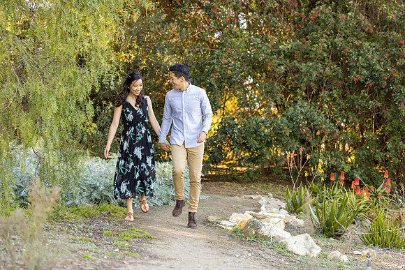 Engagement Photos South Coast Botanical Gardens-067