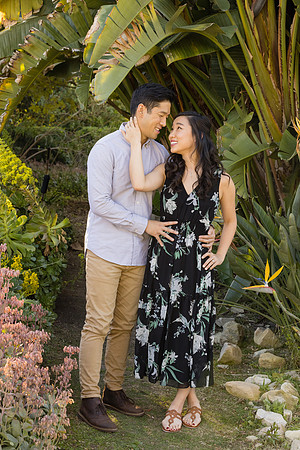 Engagement Photos South Coast Botanical Gardens-002