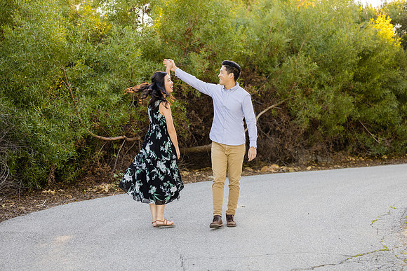 Engagement Photos South Coast Botanical Gardens-046