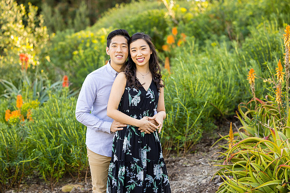 Engagement Photos South Coast Botanical Gardens-074