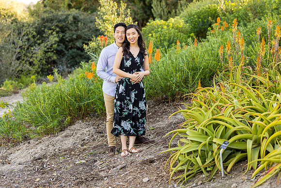 Engagement Photos South Coast Botanical Gardens-075
