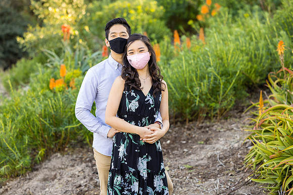 Engagement Photos South Coast Botanical Gardens-073