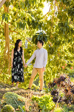 Engagement Photos South Coast Botanical Gardens-009