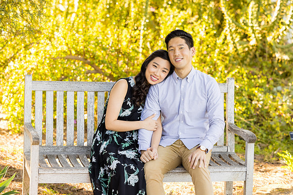 Engagement Photos South Coast Botanical Gardens-034