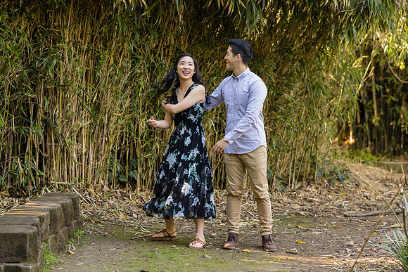 Engagement Photos South Coast Botanical Gardens-113