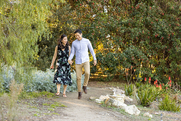Engagement Photos South Coast Botanical Gardens-066