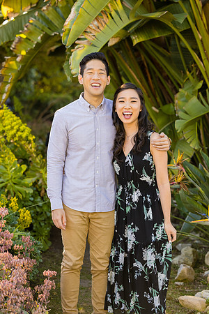 Engagement Photos South Coast Botanical Gardens-001