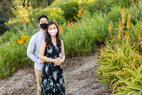 Engagement Photos South Coast Botanical Gardens-072