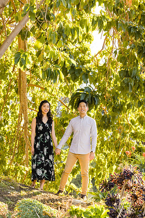 Engagement Photos South Coast Botanical Gardens-010