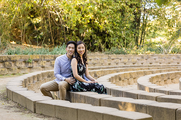 Engagement Photos South Coast Botanical Gardens-107