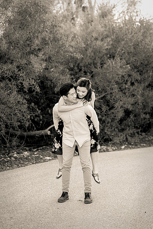 Engagement Photos South Coast Botanical Gardens-058
