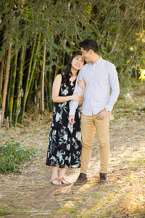 Engagement Photos South Coast Botanical Gardens-124