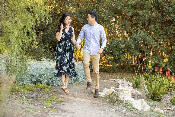 Engagement Photos South Coast Botanical Gardens-071
