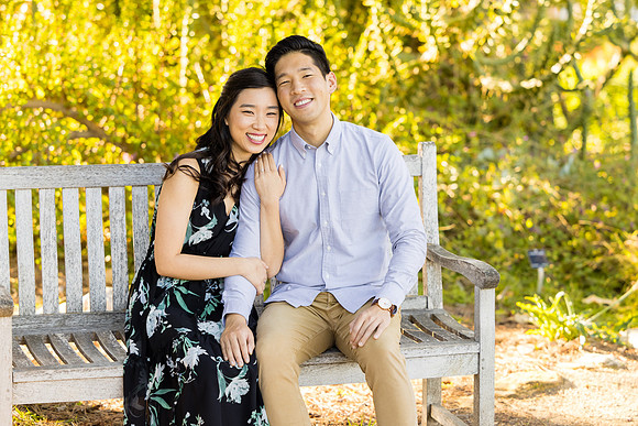 Engagement Photos South Coast Botanical Gardens-036