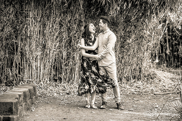 Engagement Photos South Coast Botanical Gardens-114