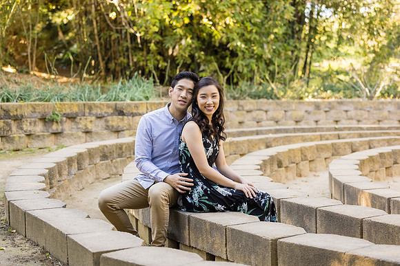 Engagement Photos South Coast Botanical Gardens-105