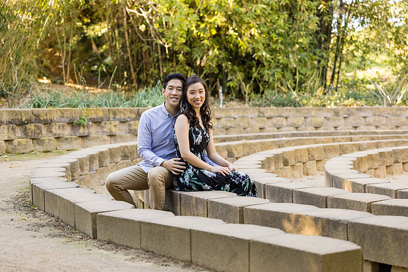 Engagement Photos South Coast Botanical Gardens-106