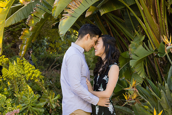 Engagement Photos South Coast Botanical Gardens-005