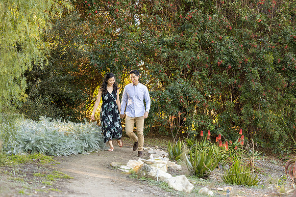 Engagement Photos South Coast Botanical Gardens-065