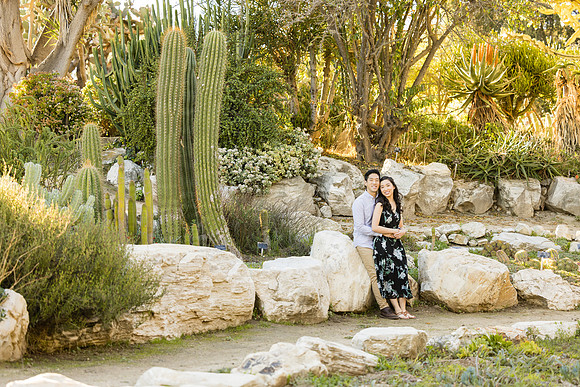 Engagement Photos South Coast Botanical Gardens-078