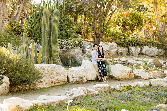Engagement Photos South Coast Botanical Gardens-076