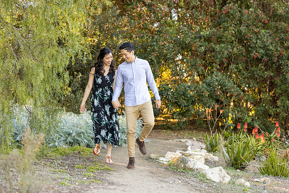 Engagement Photos South Coast Botanical Gardens-068