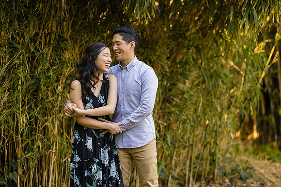 Engagement Photos South Coast Botanical Gardens-112