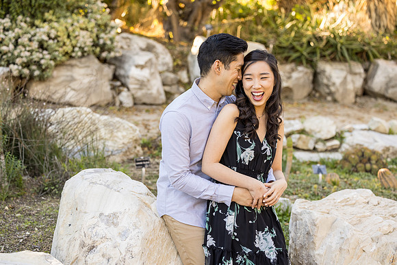 Engagement Photos South Coast Botanical Gardens-083