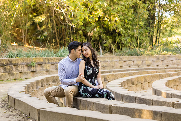 Engagement Photos South Coast Botanical Gardens-109