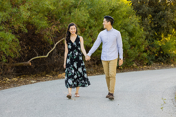 Engagement Photos South Coast Botanical Gardens-040