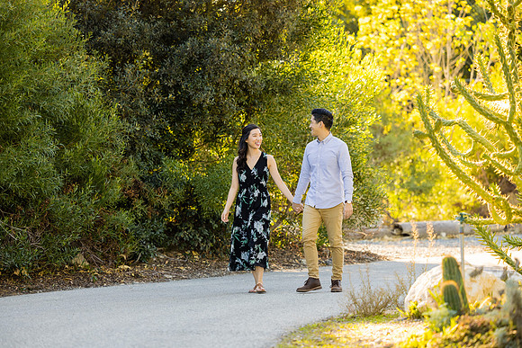 Engagement Photos South Coast Botanical Gardens-037