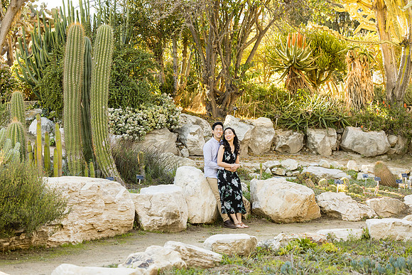 Engagement Photos South Coast Botanical Gardens-077