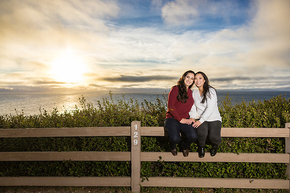 Engagement Photos Point Vicente Interpretive Center-099