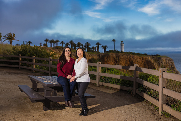 Engagement Photos Point Vicente Interpretive Center-113