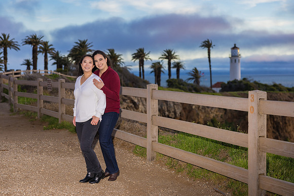 Engagement Photos Point Vicente Interpretive Center-118
