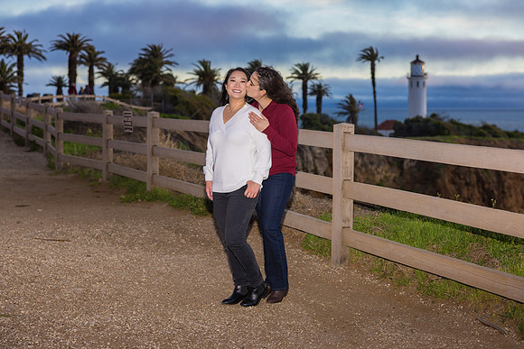 Engagement Photos Point Vicente Interpretive Center-120