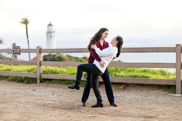 Engagement Photos Point Vicente Interpretive Center-127