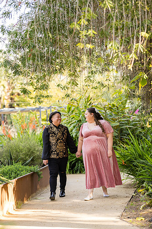 Engagement Photos South Coast Botanical Garden in Palos Verdes-022